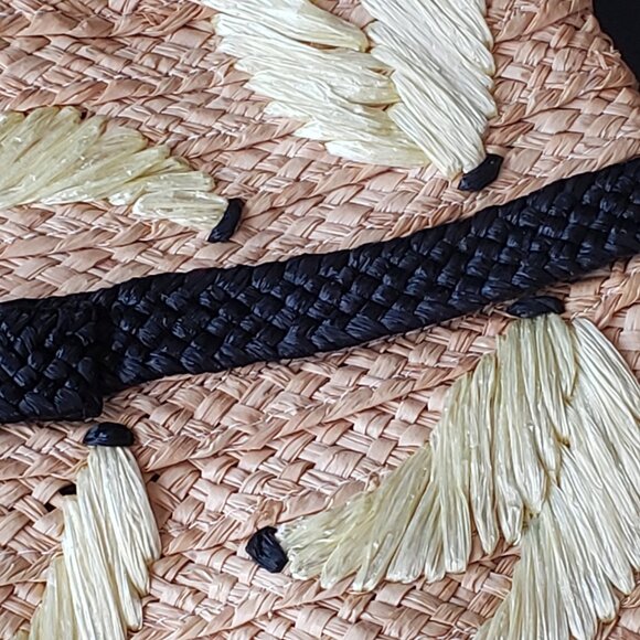 Kate Spade 'That's Bananas' Embroidered Sun Hat, Natural - Picture 5 of 13